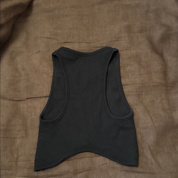 SET Active Ribbed Racer Back cropped Tank - Picture 3 of 3